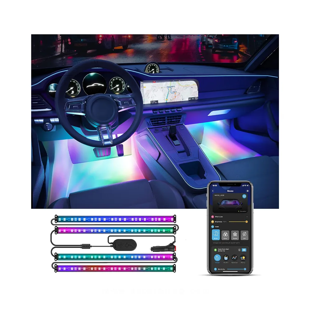 Govee RGBIC Smart Car LED Strip Light