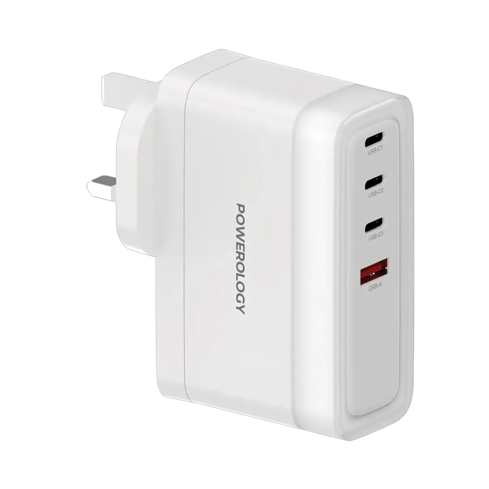 [PWFC1030BWH] Powerology Lunex Series Fast Charging Adapter PD 140W - White