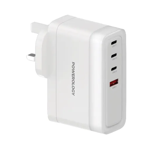[PWFC1030BWH] Powerology Lunex Series Fast Charging Adapter PD 140W - White