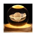 3D Crystal Ball Night Lamp Warm Light small