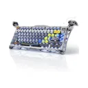 GravaStar Mercury K1 Pro Wireless Gaming Keyboard - Interstellar Silver