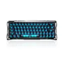 GravaStar Mercury V60 Pro Deluxe Edition Wired Gaming Keyboard – Dual Keycap Gift Box Set - GunMetal