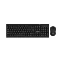 Green Lion Wireless Keyboard And Mouse - Black