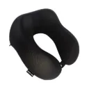 Green Lion Memory Foam Neck Pillow - Black