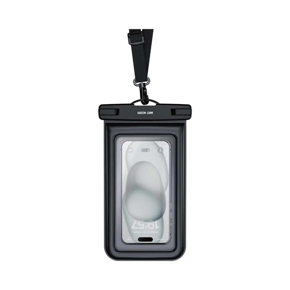 Green Lion Waterproof Pouch - Clear