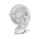 Green Lion Clip Fan Portable Clip-on Design - White