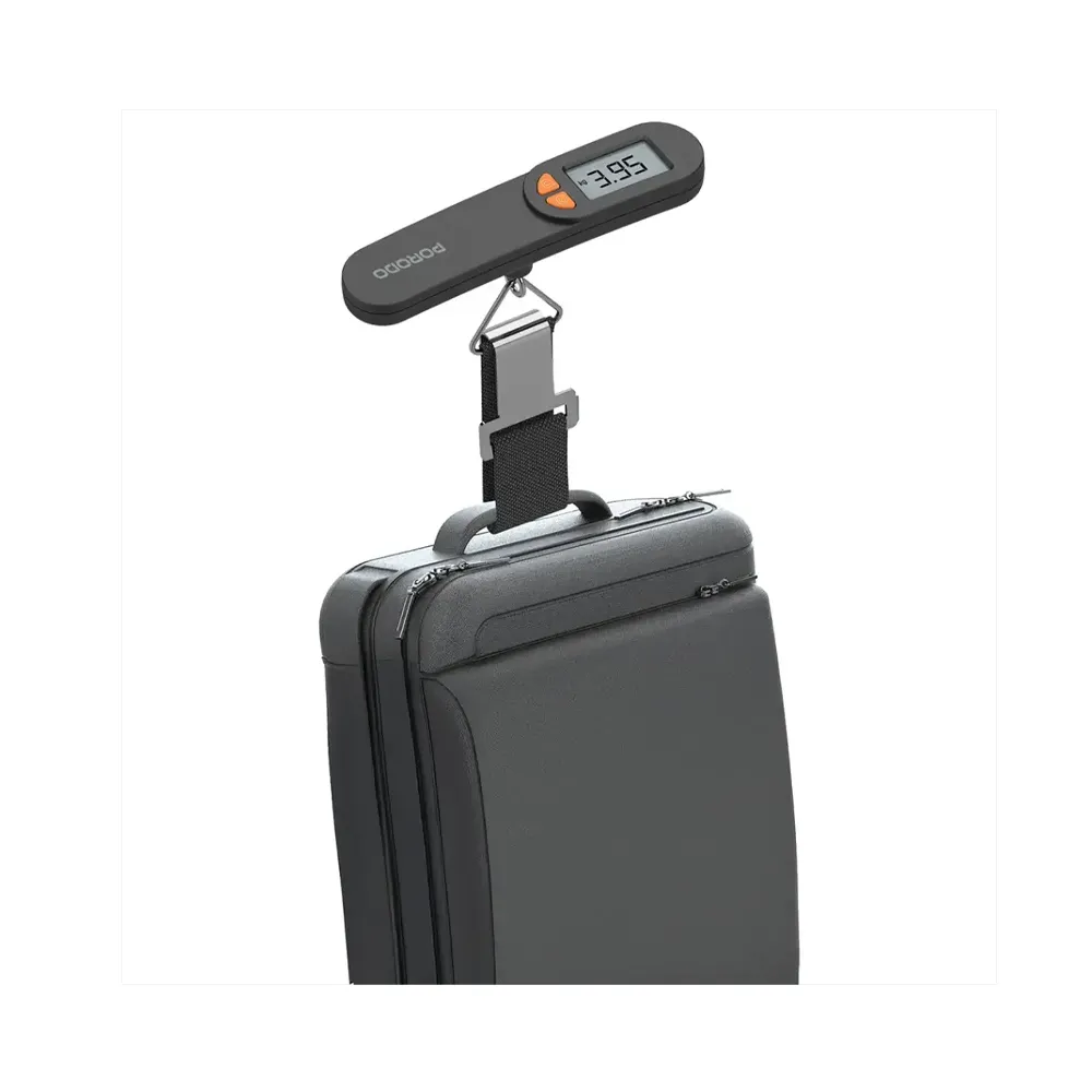 Porodo Lifestyle Accuscale High-Precision Luggage Scale - Black