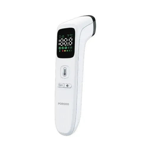 [PDFCIR202WH] Porodo LiveOn - MULTI-MODE THERMOMETER LED Display - White