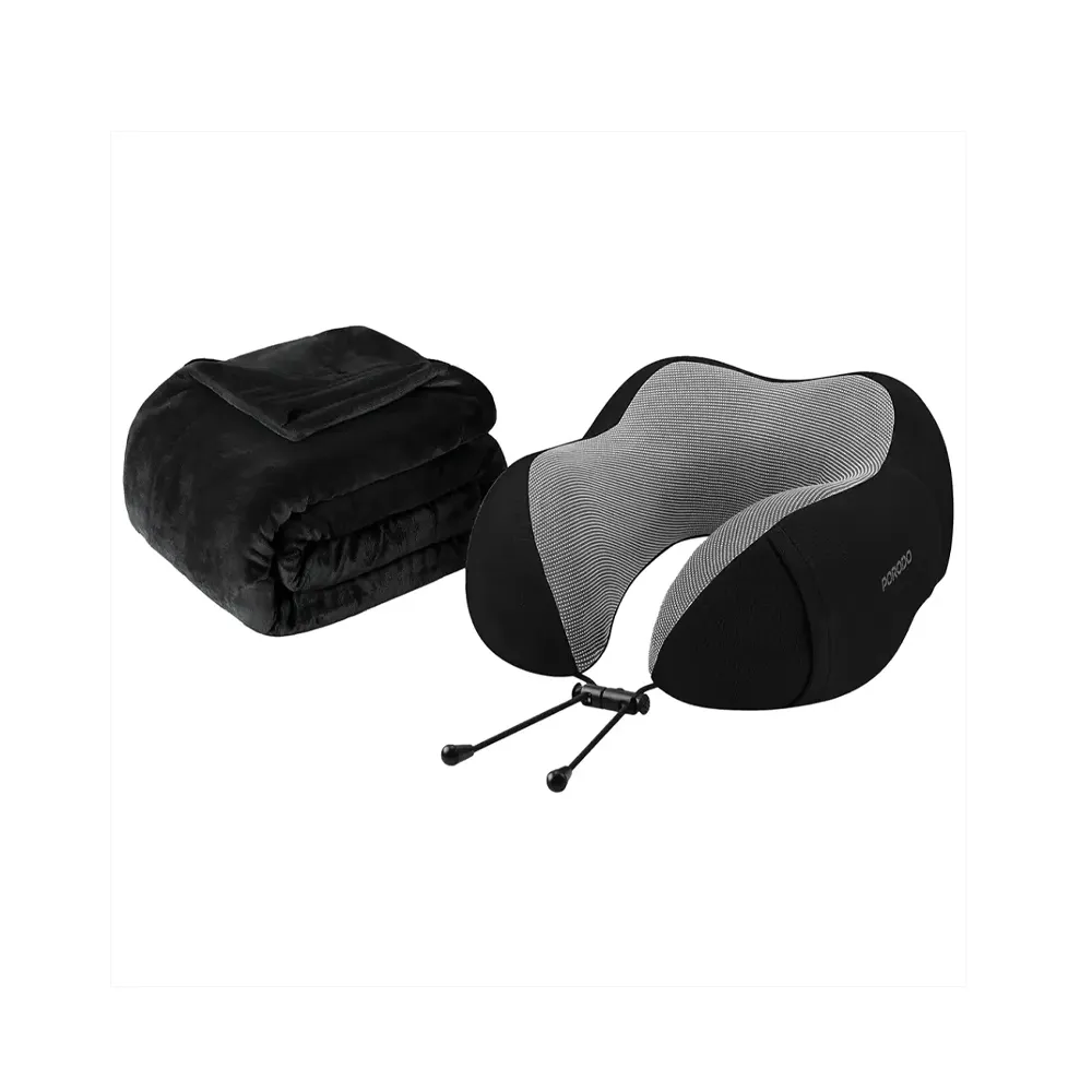 Porodo Lifestyle Travel Comfort Duo - Black