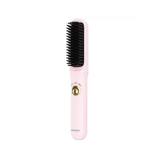 [PDBL118PK] Porodo Lifestyle Portable Hair Straightener - Pink
