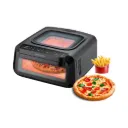 Porodo Lifestyle Crisp Cook 3-In-1 Air Fryer, Pizza, Oven - Black