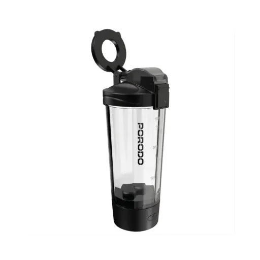 [PDFFX396FQ] Porodo Lifestyle Grip & Mix Protein Shaker Bottle - Black