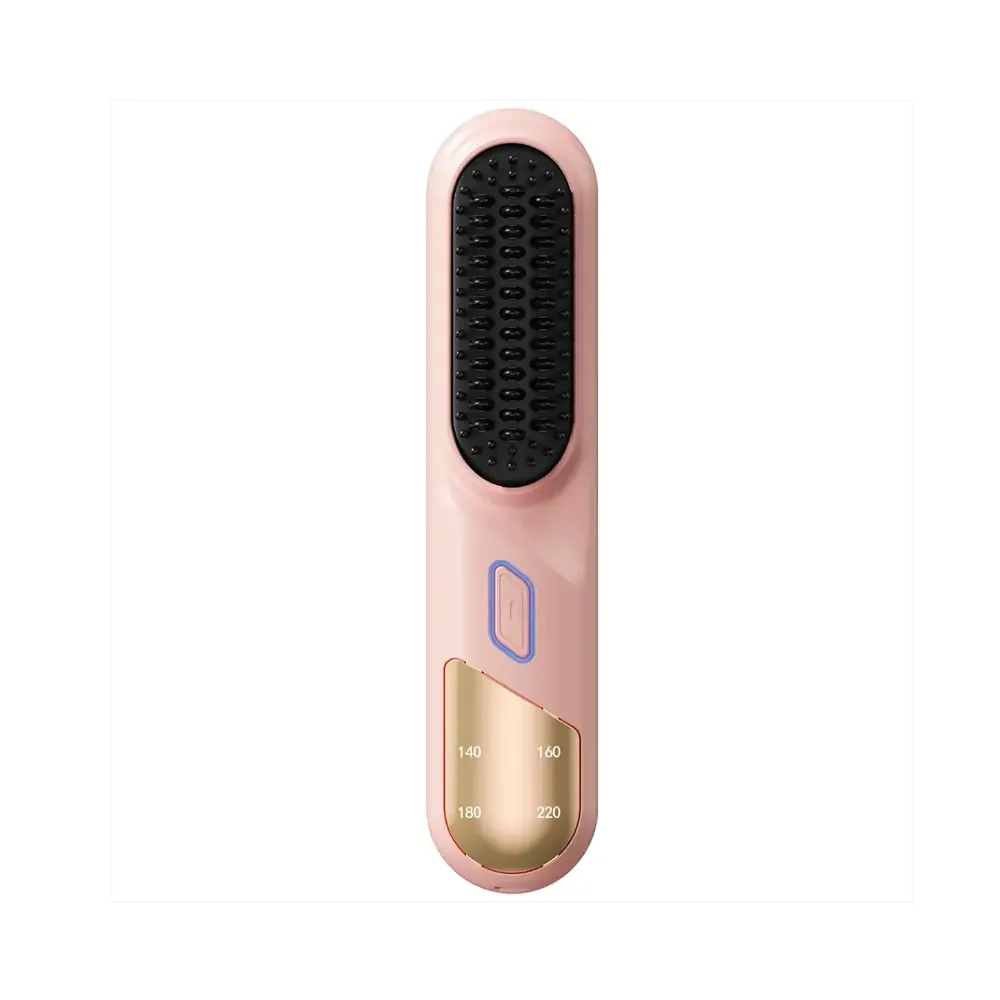 Porodo Cordless Straightening Comb - Pink