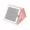 Porodo Lily LED Portable Tri-Fold Makeup Mirror - Pink