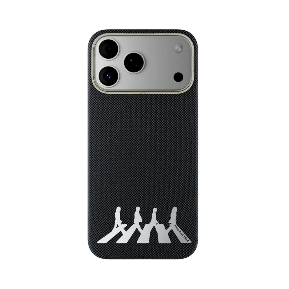 Case IP 17 PM ULTRA AIRITY Funda Abbey Road 1969 Aramid Fiber