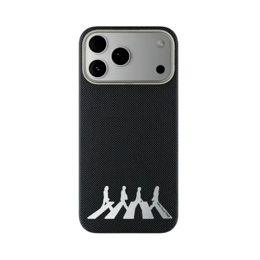 Case IP 17 PM ULTRA AIRITY Funda Abbey Road 1969 Aramid Fiber (Grey)