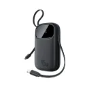 Baseus EnerFill FC31 QPow 3 Digital Display 10,000mAh 45W Power Bank with USB-C + Lightning Cables