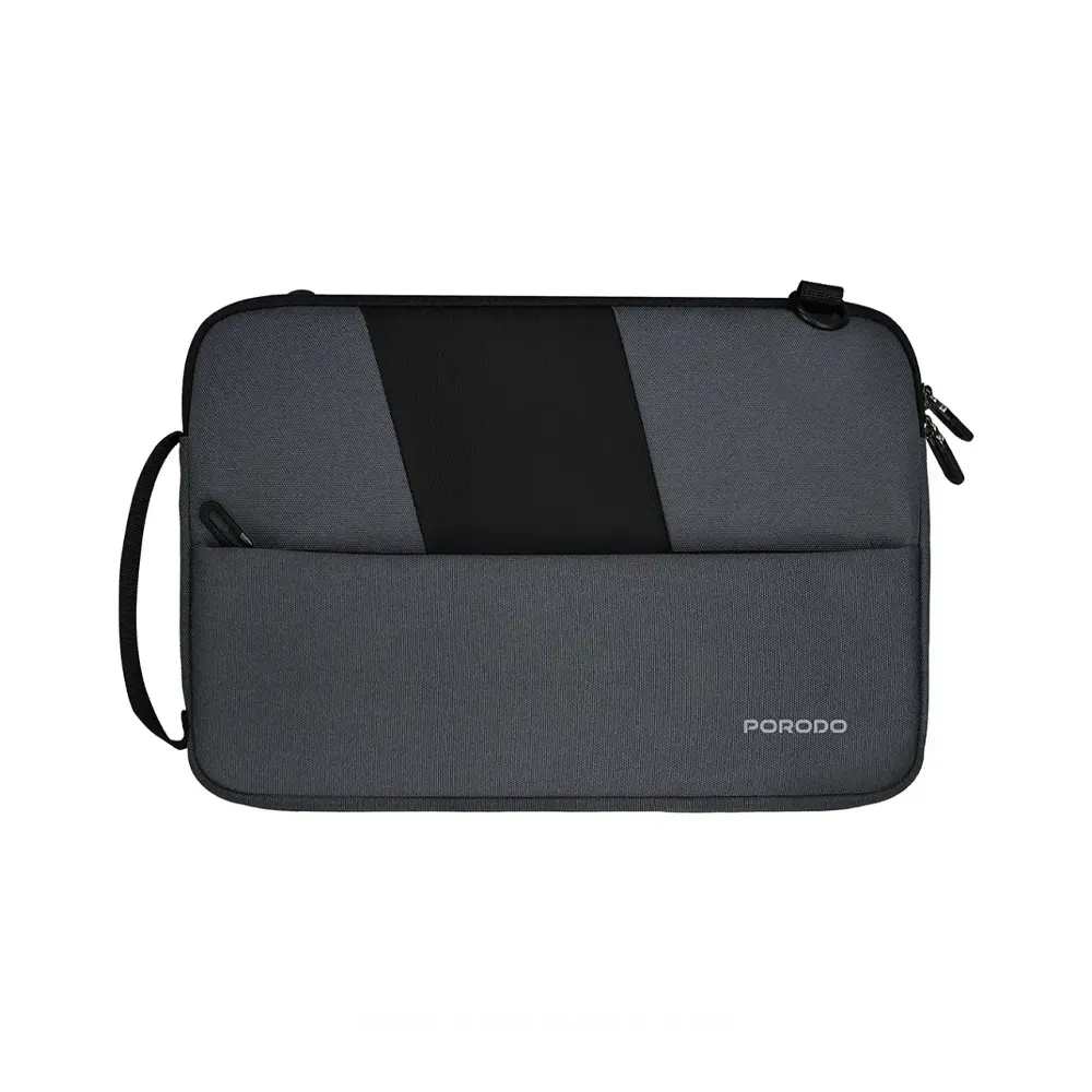 Porodo Lifestyle Ruvell 16" Laptop Sleeve - Grey