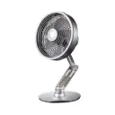 Remax RS-ZF10 25cm Metal Rotary Fan 2200mAh - Silver