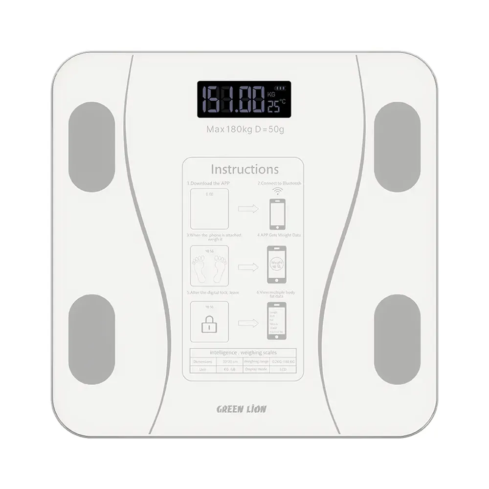 [GNGWS13SBCWH] Green Lion GBC-200 Smart Body Scale - White