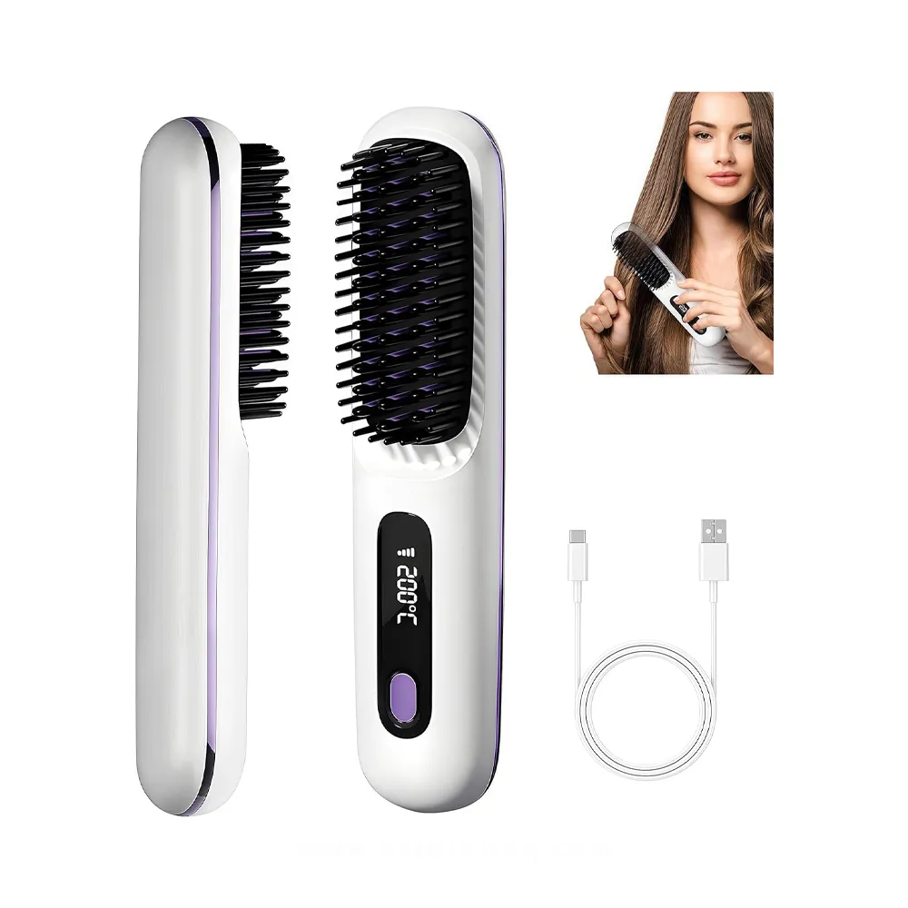 Denx - Wireless Straight Hair Comb DX1357 3500W