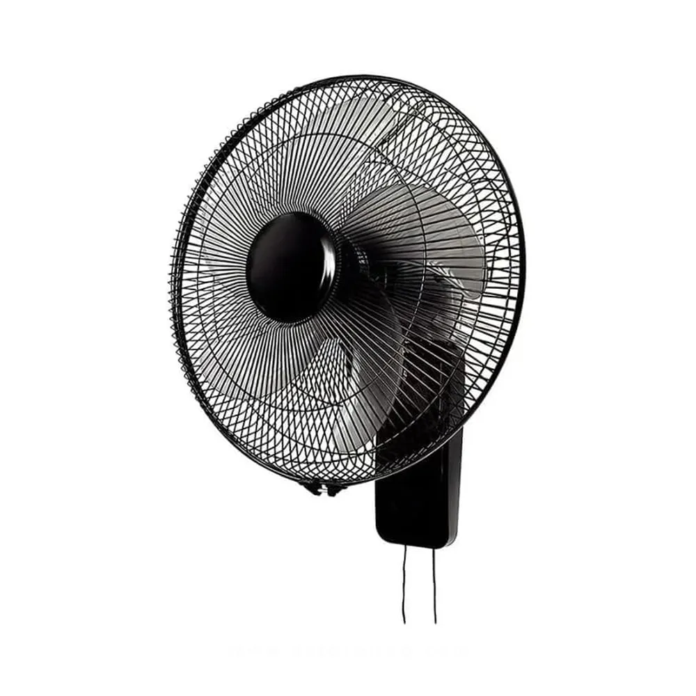 DENX Wall Fan DX2558 – 16 Inch Wall-Mount Fan, 3-Speed Pull-String Control