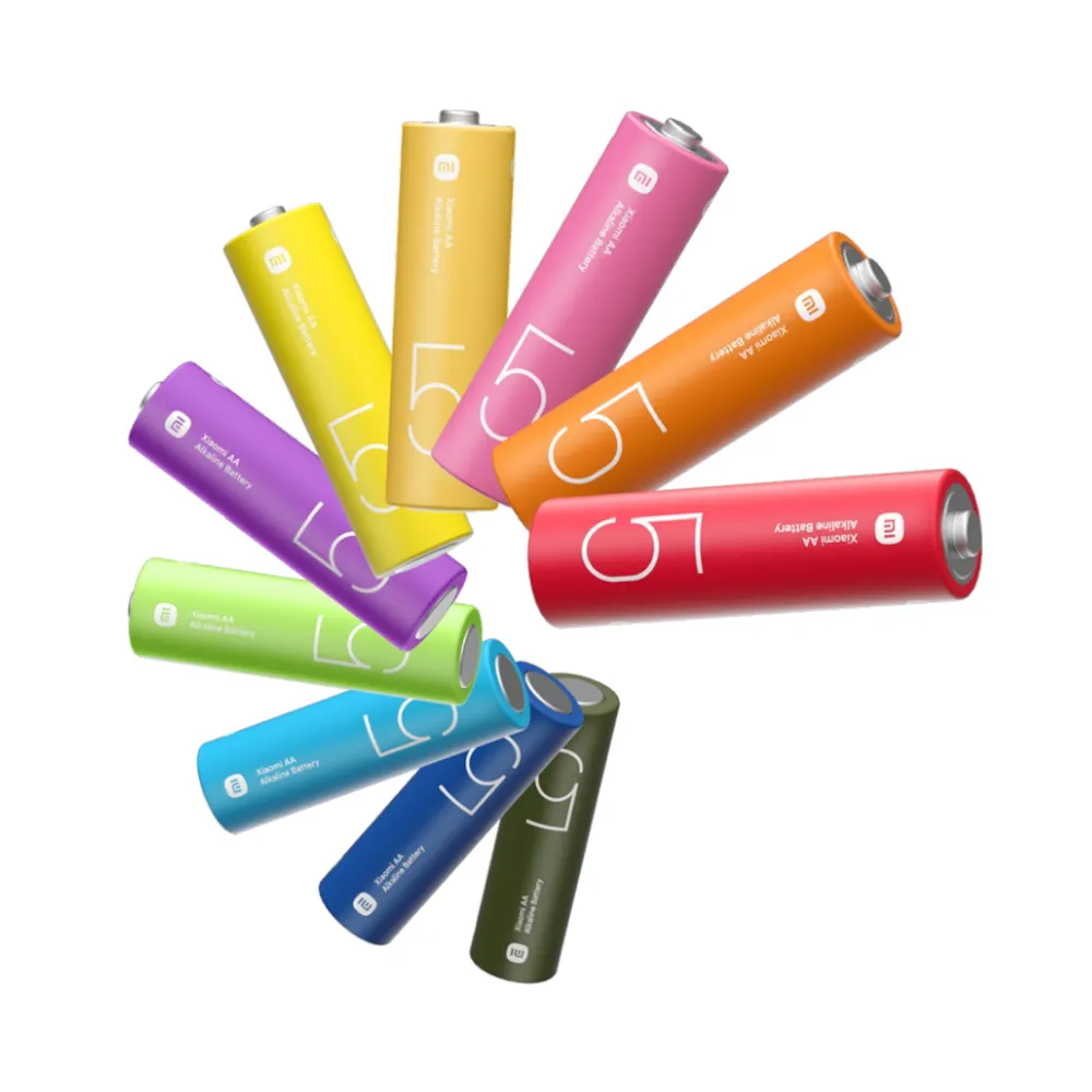 Xiaomi AA Rainbow Batteries (10 Pack)