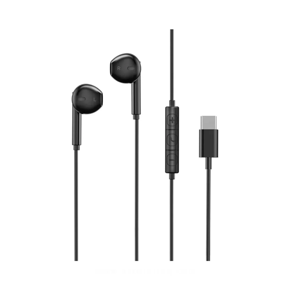 RAVPower RP-BH1006 Wired USB-C Earphones - Black