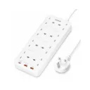 MOXEDO POWER STRIP SURGE PROTECTOR 8 OUTLET 20W USB-C POWER DELIVERY 2M