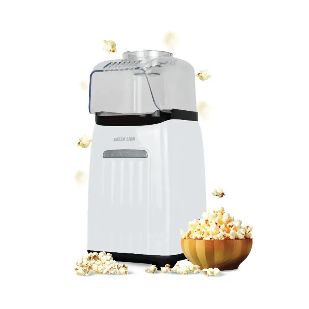 Green Lion Popjoy Popcorn Maker - White