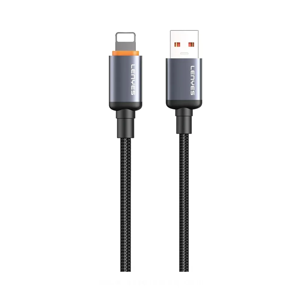 Lenyes LC528 USB to Lightning Cable Fast Charging 1m Braided Nylon