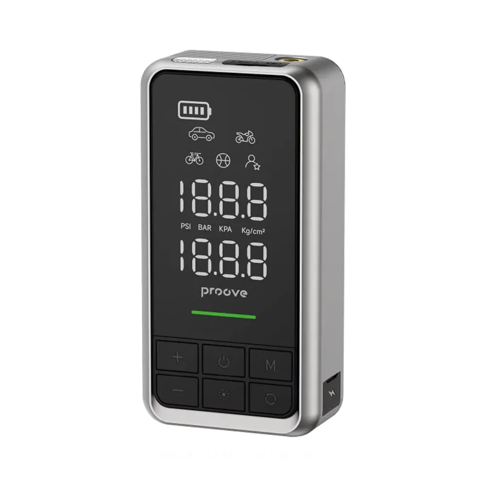 [JSAP10400203] Proove 2 in 1 Jump Starter+Pump 10400mAh (Gray)