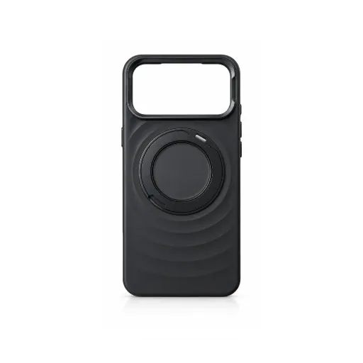 Case iP 18 pm Leather with Stand - C026 (Black)