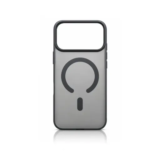 Case KEEPHONE ip 18 pm Matte MagSafe with Stand - MC0196 (Black)