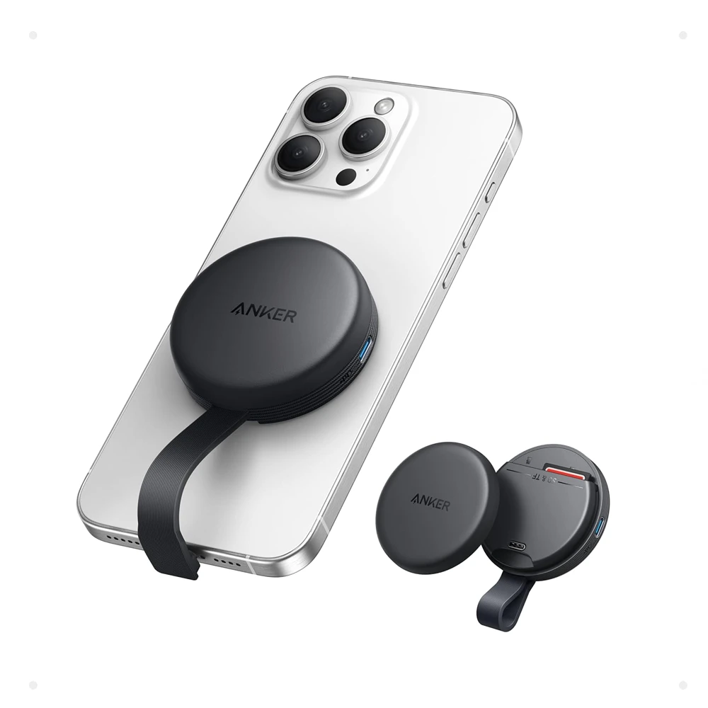 Anker MagGo USB-C Adapter, SD Card Reader