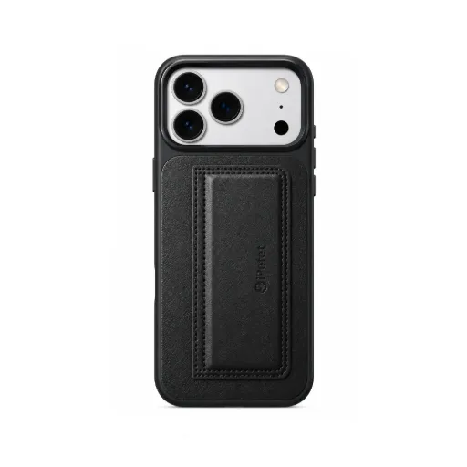 Case iP 18 pm IPEFET Leather Badge - IPE36 (Black)