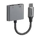 توصالة روكروز NEXUS AC من USB-C إلى مدخل صوت 3.5 مم