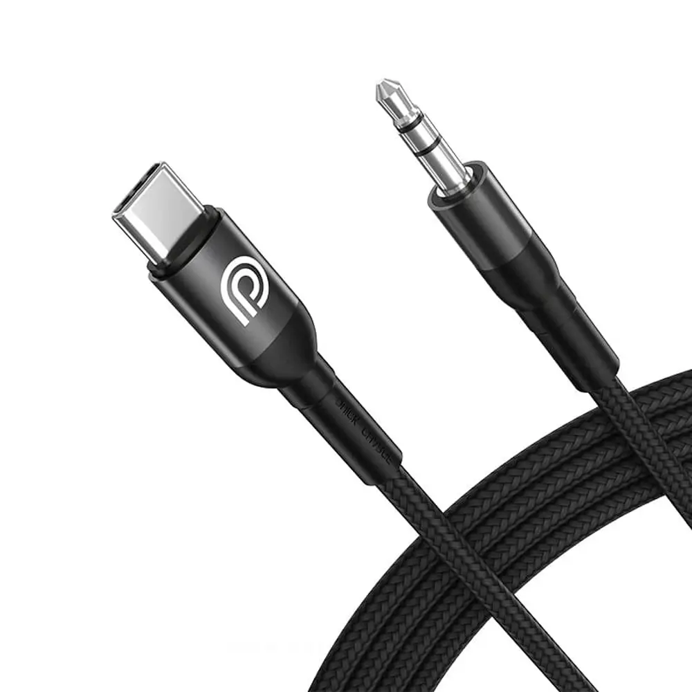 [PP-AUXC-120-BK] Phone Planet USB-C - AUX Audio Cable 1.2m