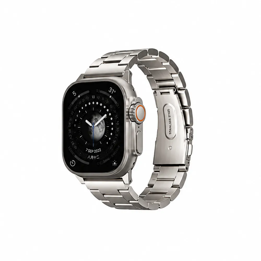 UNIQ Osta Stainless Steel Apple Watch Strap Silver