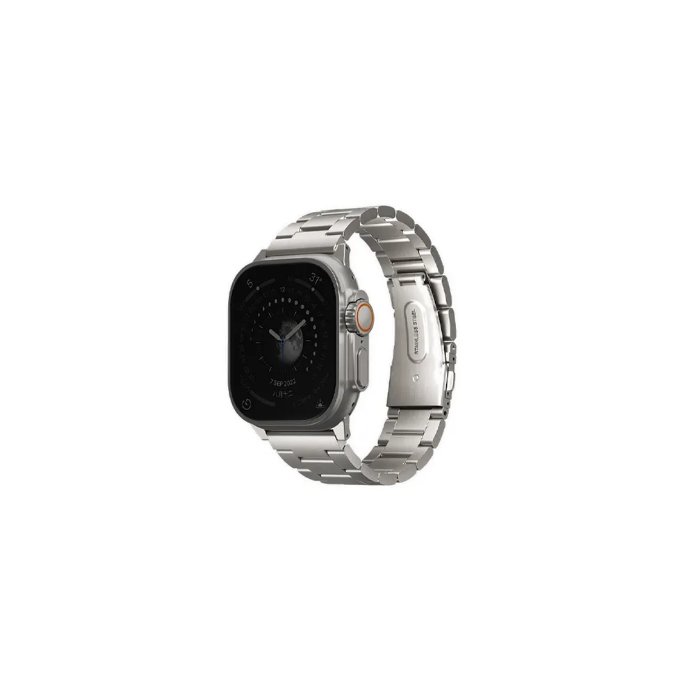UNIQ Osta Stainless Steel Apple Watch Strap Silver