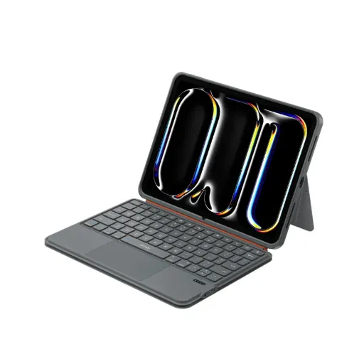 WiWU 3-in-1 Magic Magnetic Keyboard for iPad Pro 13 MK-005 (Arabic/English, Grey)