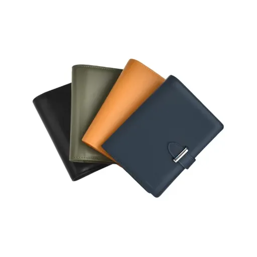WiWU Ambassador Passport Wallet PU Leather RFID Anti-theft (Black)