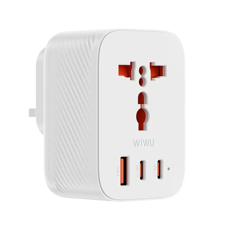 WiWU 20W Power Cube GaN Travel Adapter 1A+2C+1 Socket Wi-UA007