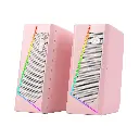Redragon Anvil GS520 RGB 2.0 Speakers - Pink