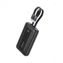 Anker Zolo Power Bank 10000mAh 30W with Built-in USB-C and Lightning - Black - A1680H11