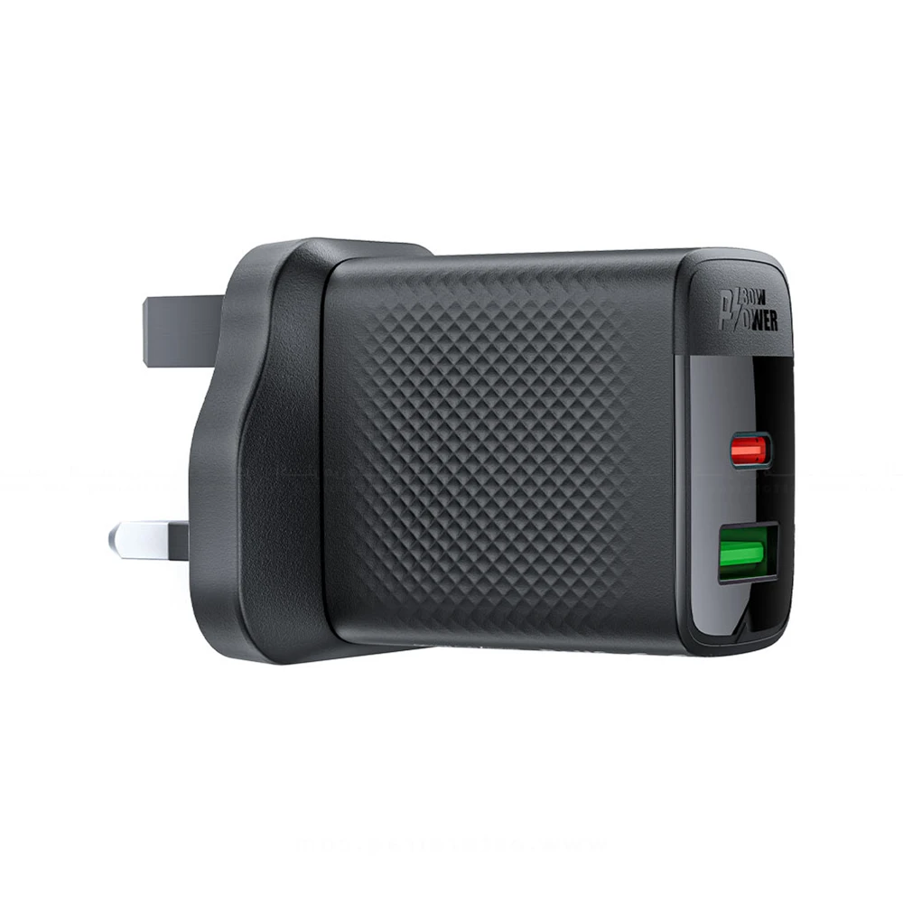 شاحن ايس فاست AC-11 بقوة 20W مع كيبل تايب سي الى ايفون 