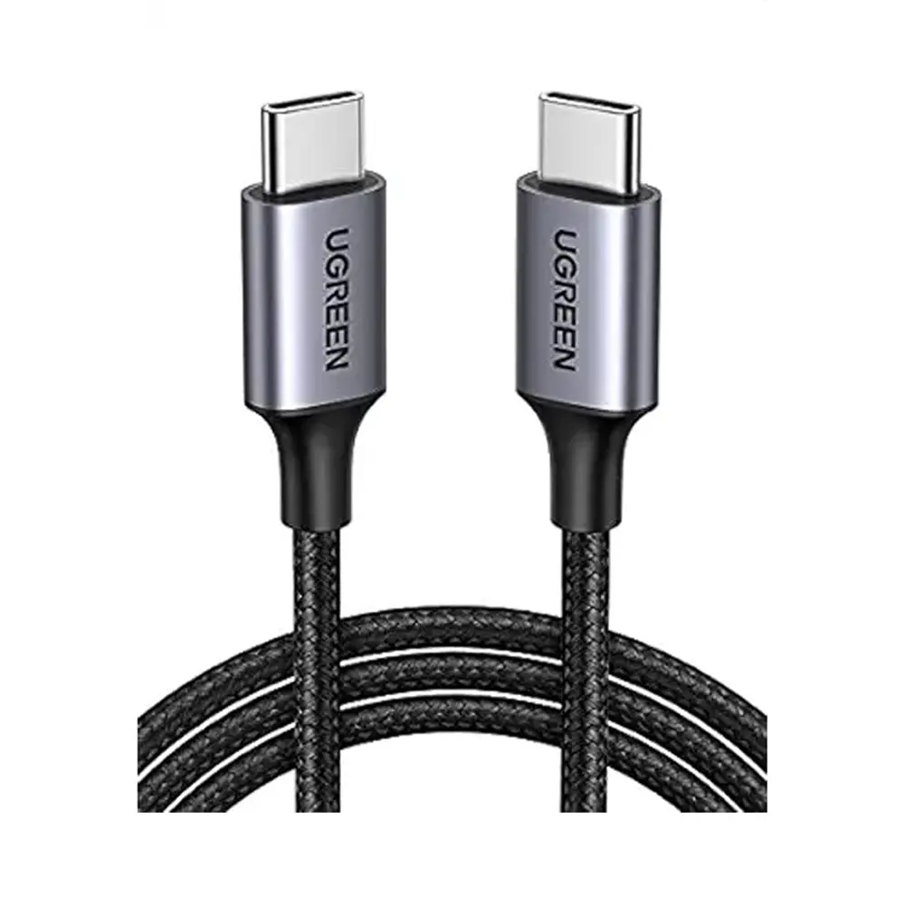 UGREEN 60W USB-C to USB-C Fast Charging Cable 1M (50150) - Black