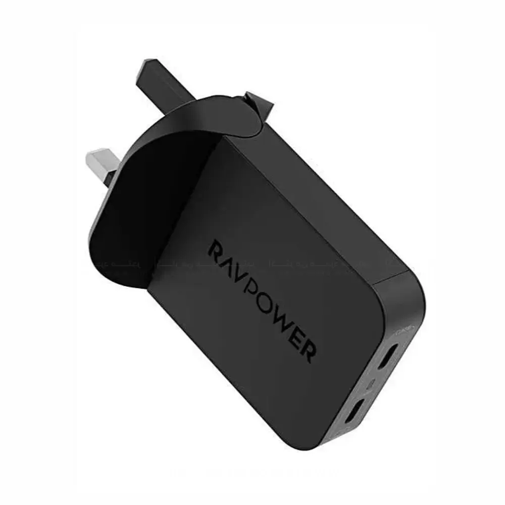 [191280049268] RavPower RP-PC1079 2-Port 65W Slim Wall Charger