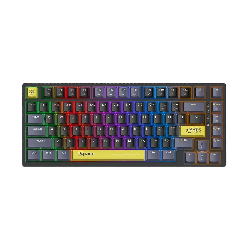 Onikuma G52 Mechanical Keyboard - 82 Keys (Black)