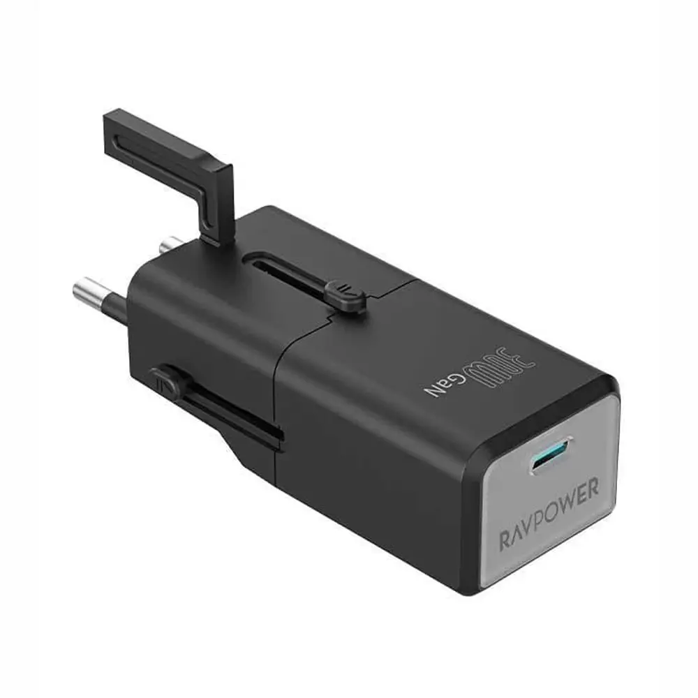[191280048506] RAVPower Nano 30W Univerasal Travel Charging Adapter RP-PC1060
